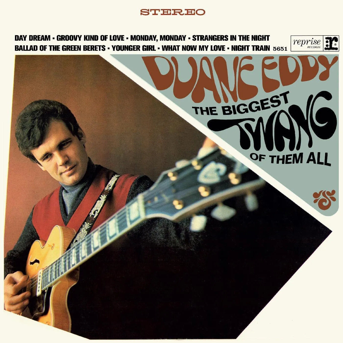 Eddy Duane The Biggest Twang Of Them All Vinyl Record