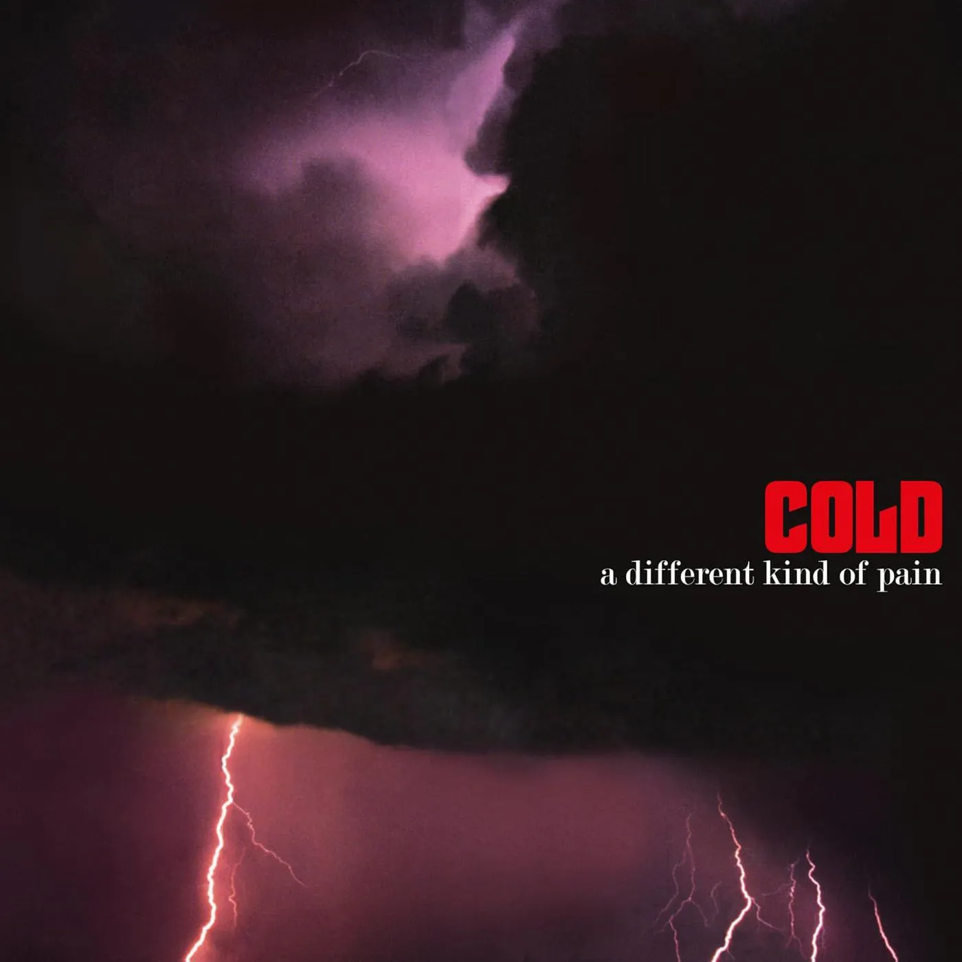 Cold Different Kind Of Pain (Translucent Red/180G) Vinyl Record