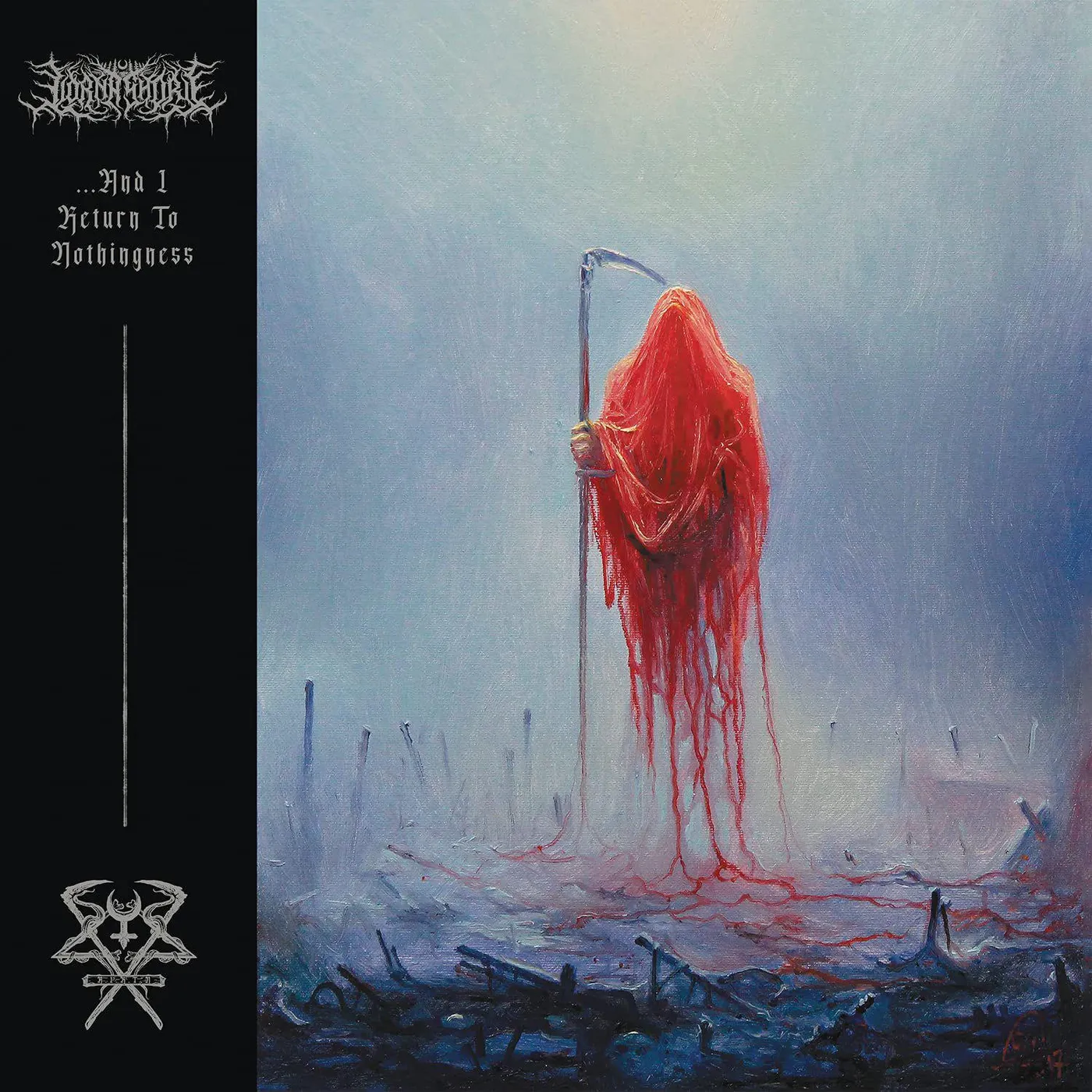 Lorna Shore …& I Return To Nothingness Ep (LP/CD/Limited/Sky Blue and Red Split) Vinyl Record