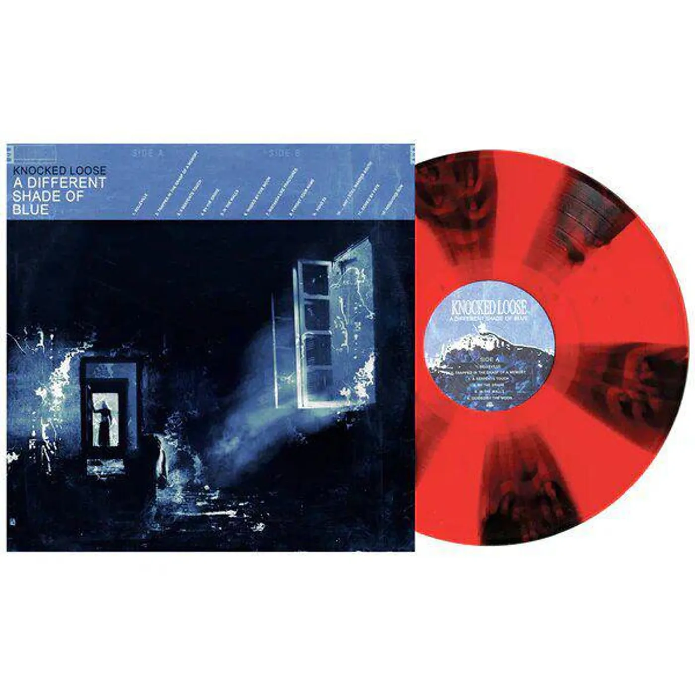 Knocked Loose Different Shade Of Blue (Black, Red, Splatter) Vinyl Record