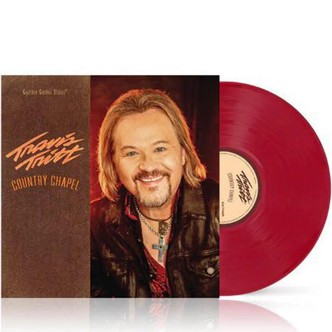 Travis Tritt Country Chapel (Red Apple) Vinyl Record