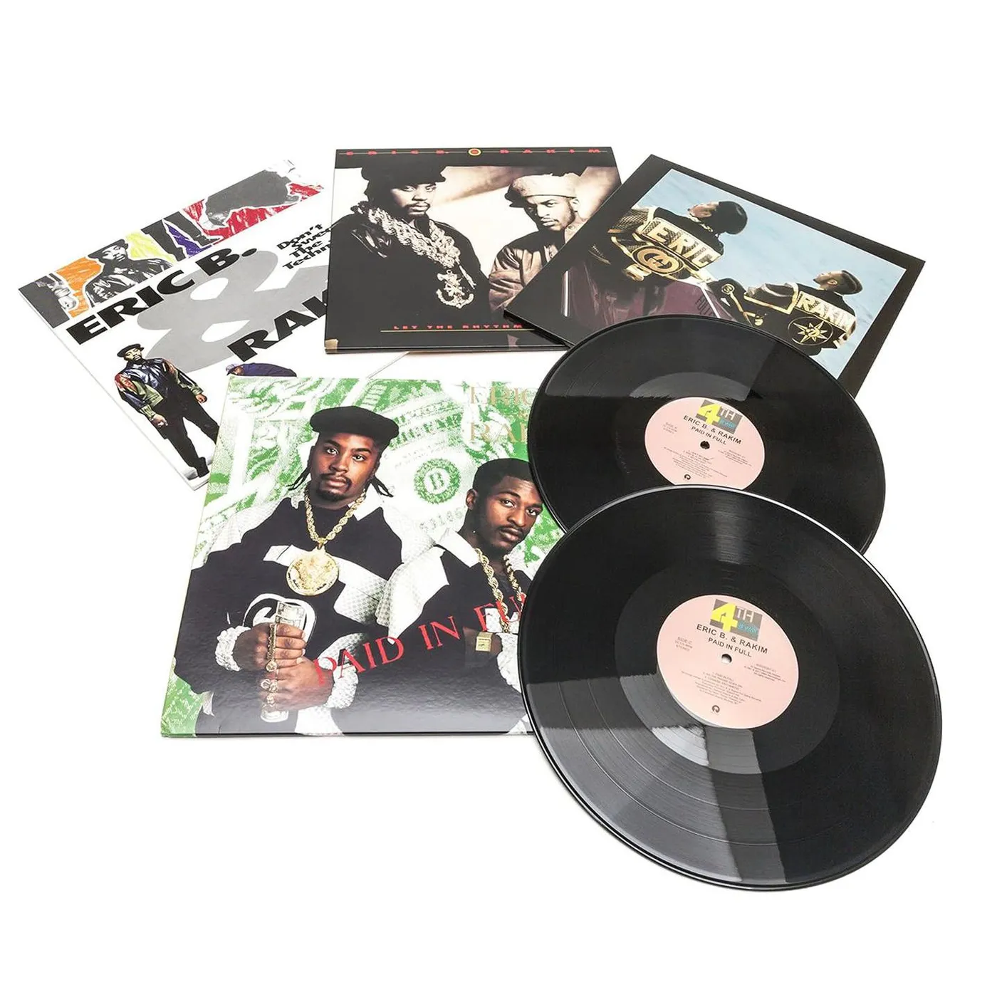 Eric B. & Rakim Complete Collection 1987-1992 (180 grams/ 8 LP  Boxed Set/2 CD) Vinyl Record