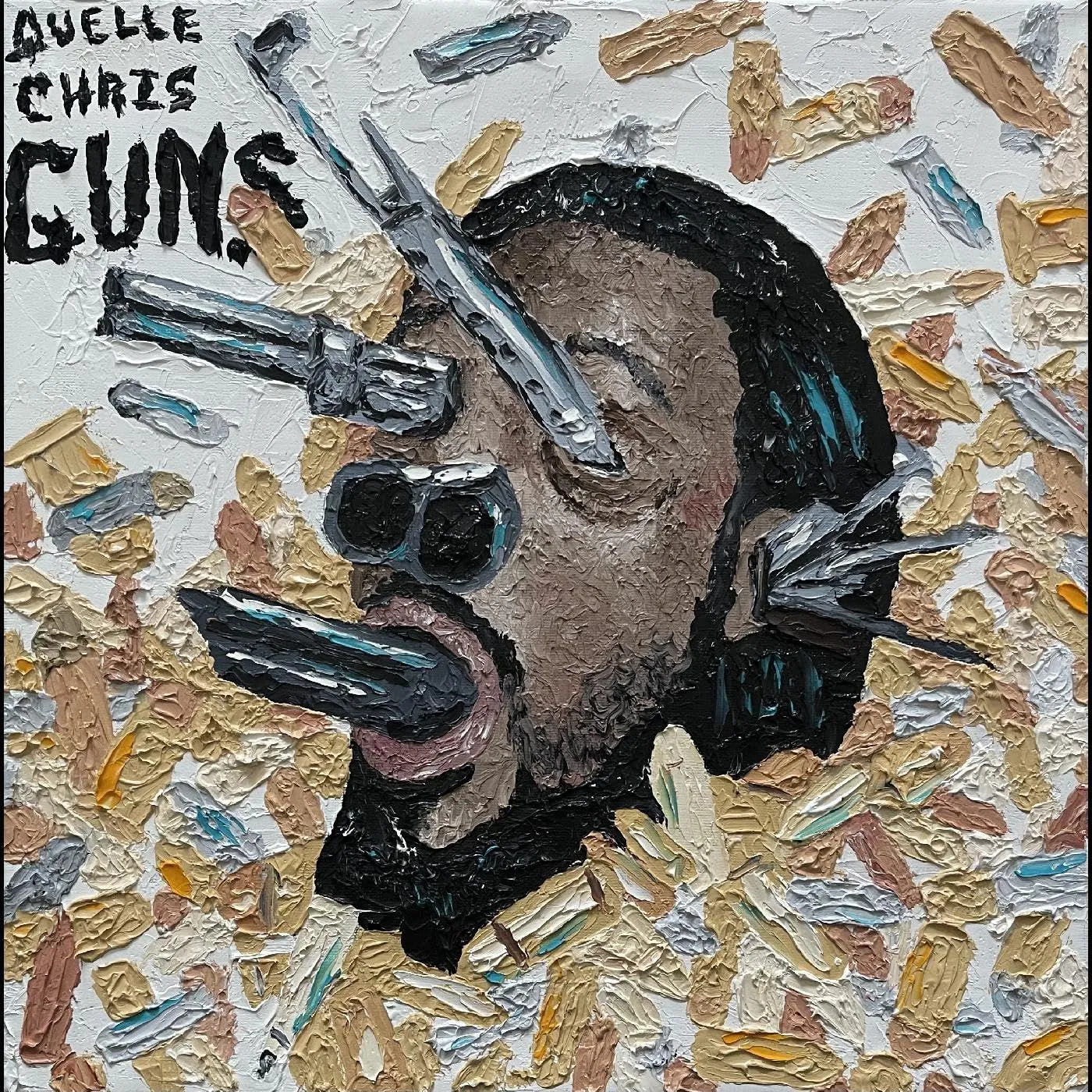Quelle Chris Guns (Gold Splatter) Vinyl Record