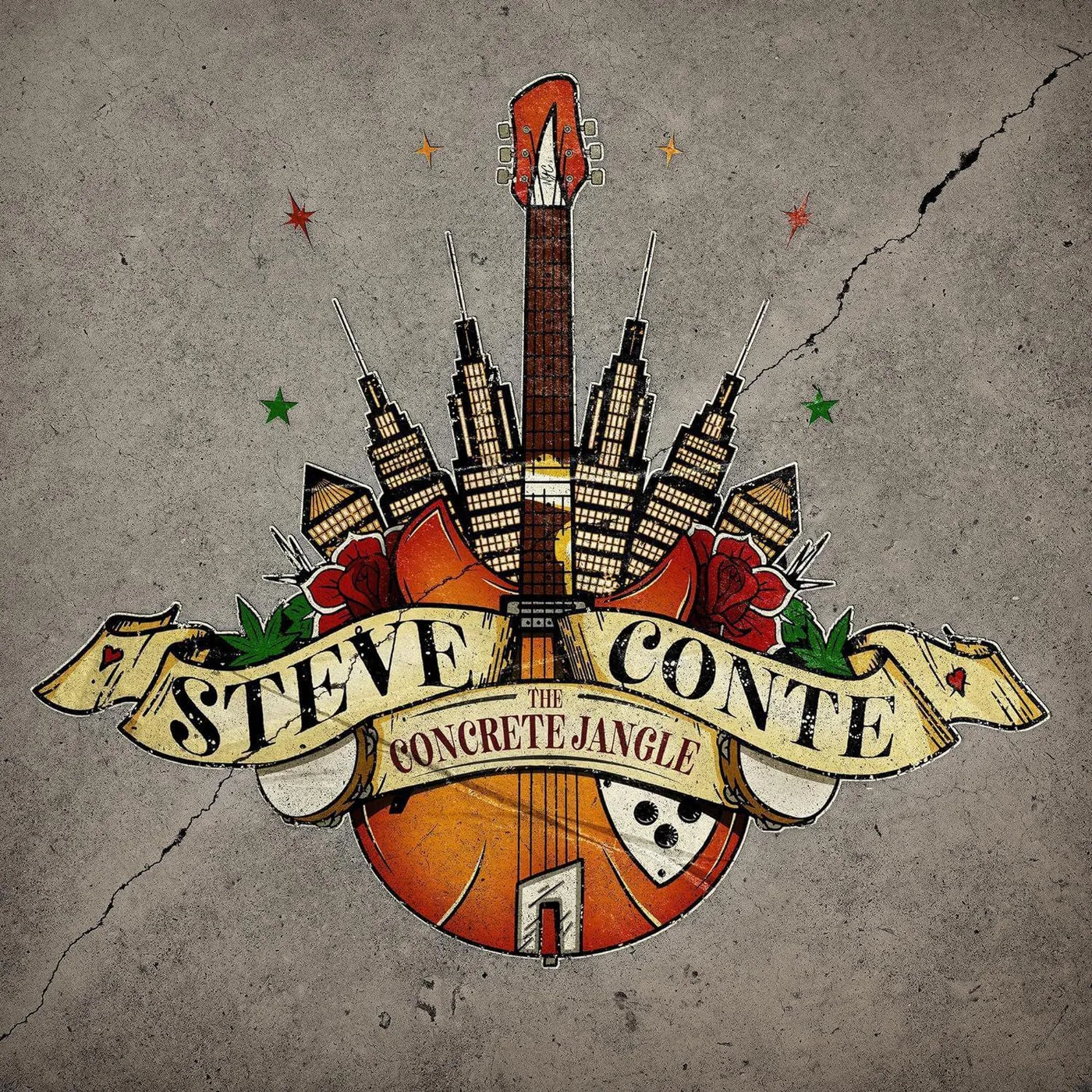 Steve Conte Concrete Jangle Vinyl Record