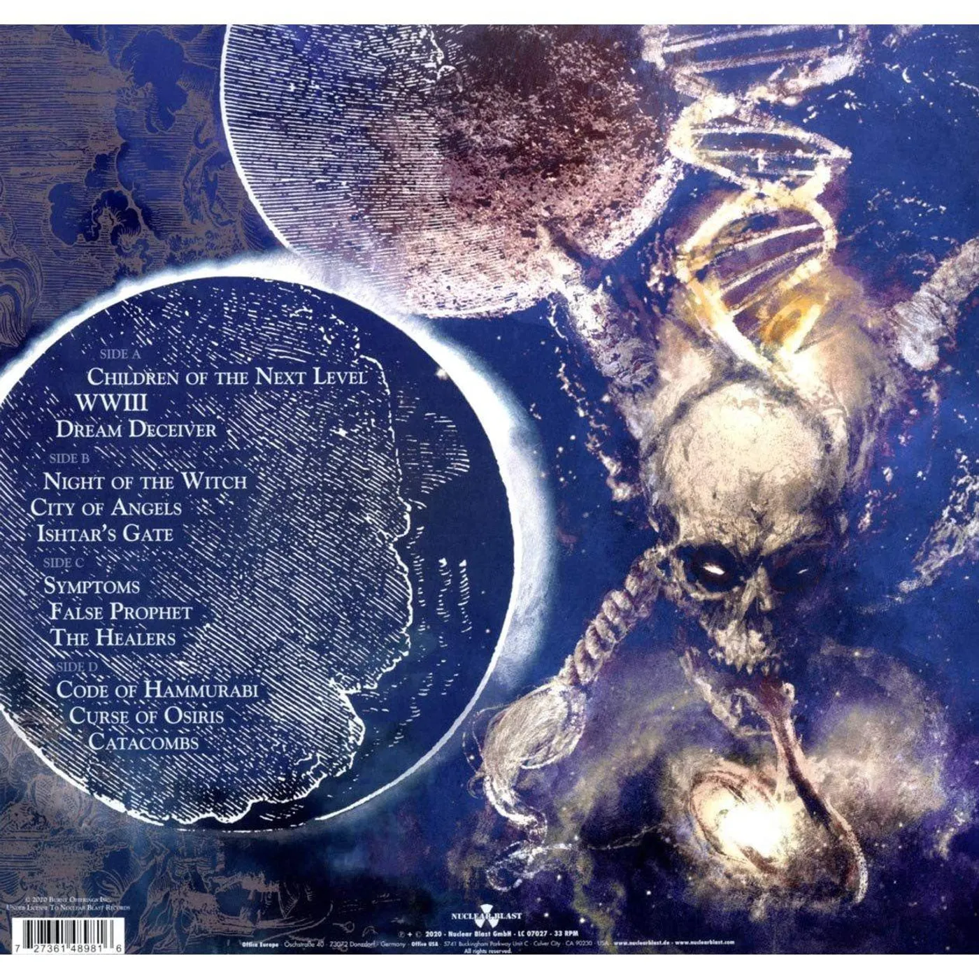 Testament Titans Of Creation (2LP) Vinyl Record