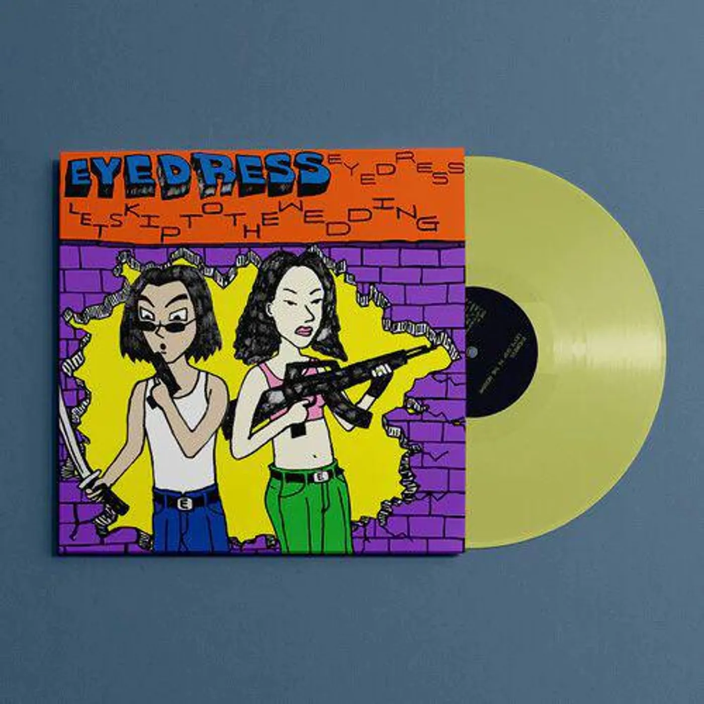Eyedress Let's Skip To The Wedding (Yellow) Vinyl Record