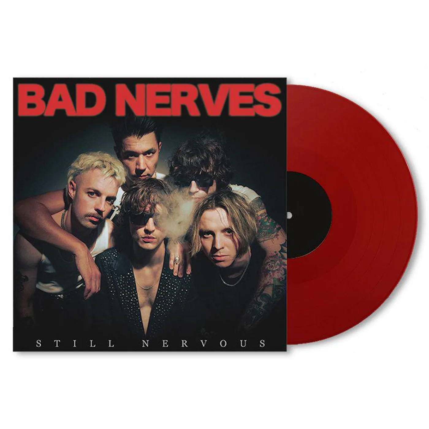 Bad Nerves Still Nervous (Solid Red) Vinyl Record