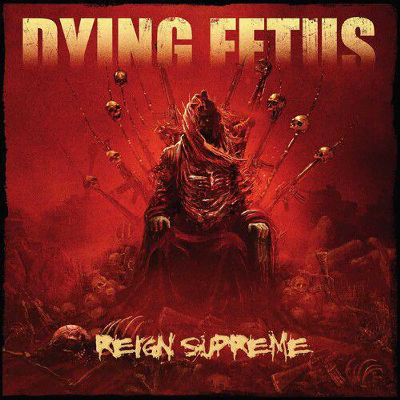 Dying Fetus Reign Supreme (Blood Red) Vinyl Record