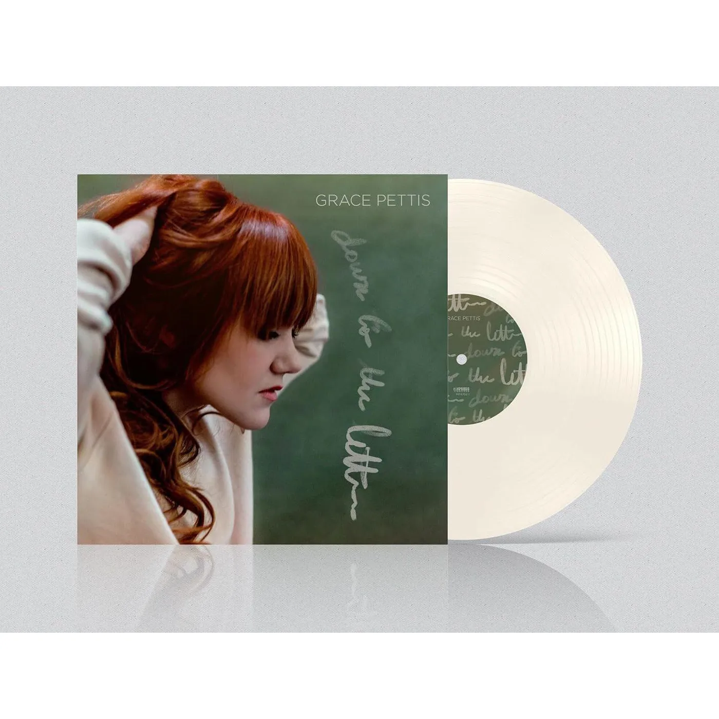 Grace Pettis DOWN TO THE LETTER (WHITE VINYL) Vinyl Record