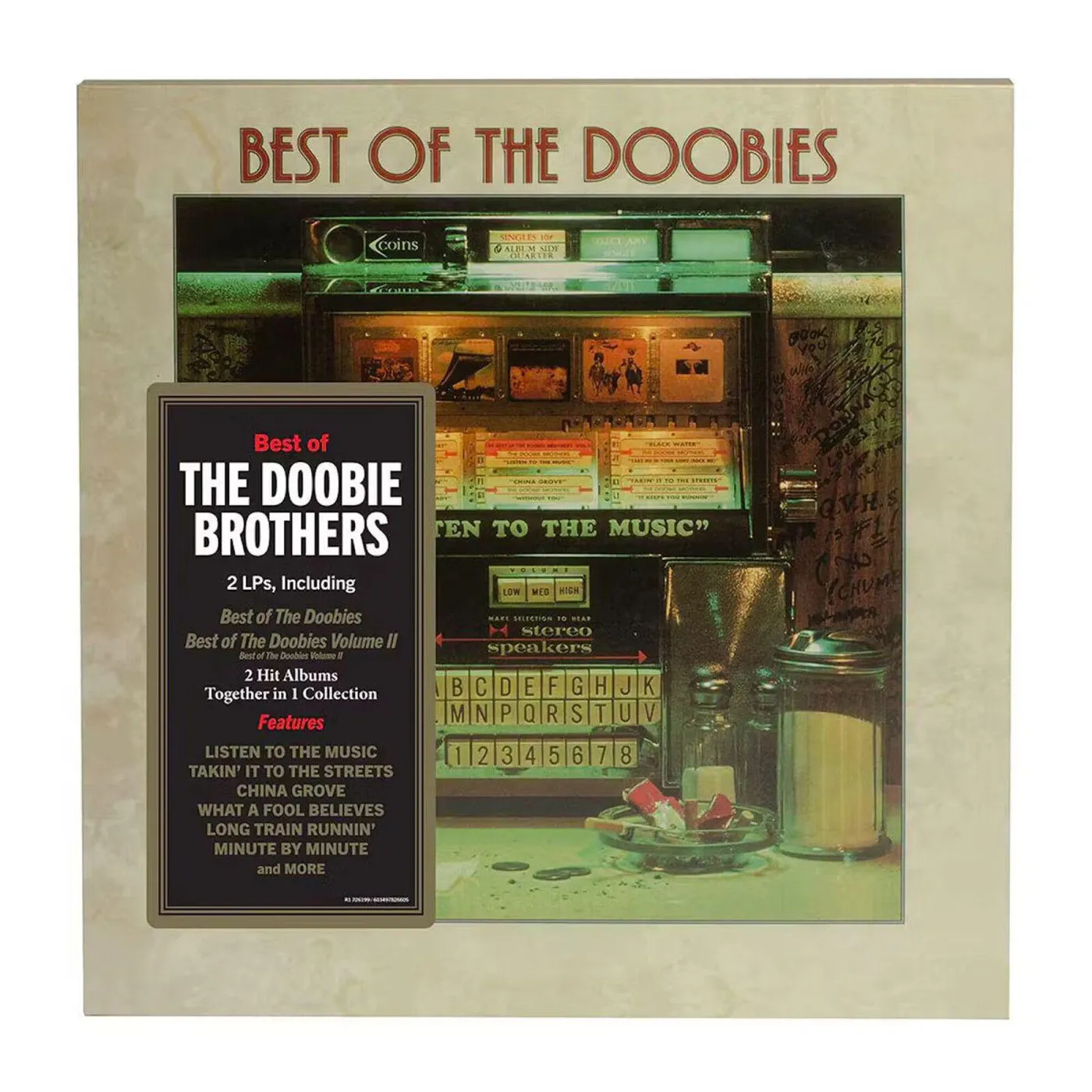 The Doobie Brothers Best Of The Doobies: Vol. 1 & 2 (2LP) Vinyl Record