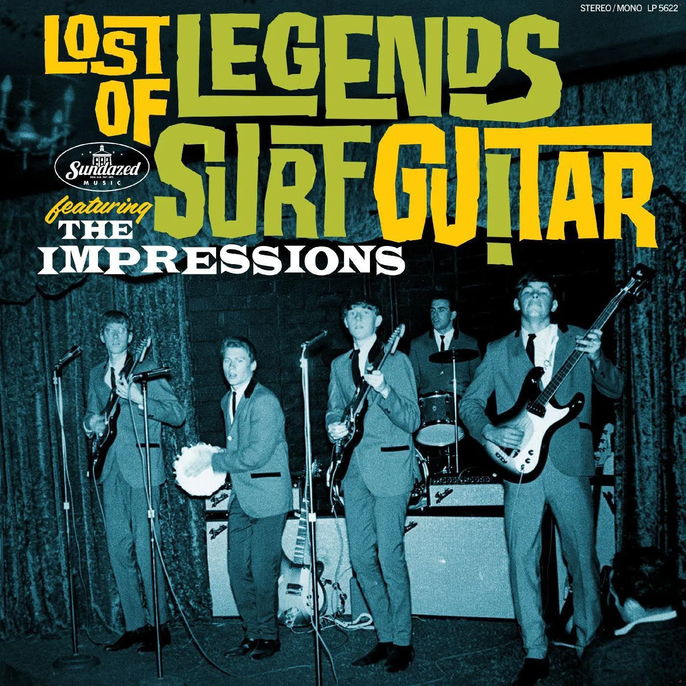 Lost Legends Of Surf Guitar Featuring The Impressions Vinyl Record