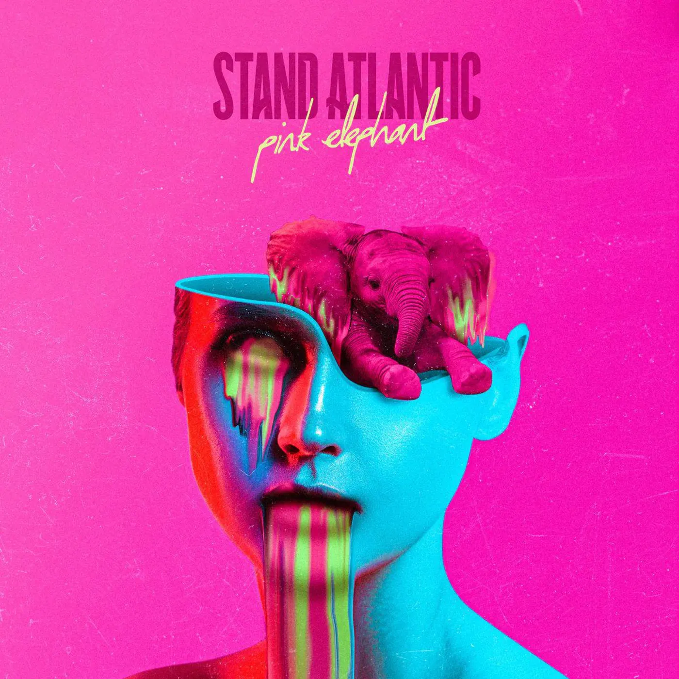 Stand Atlantic Pink Elephant (Light Blue) Vinyl Record