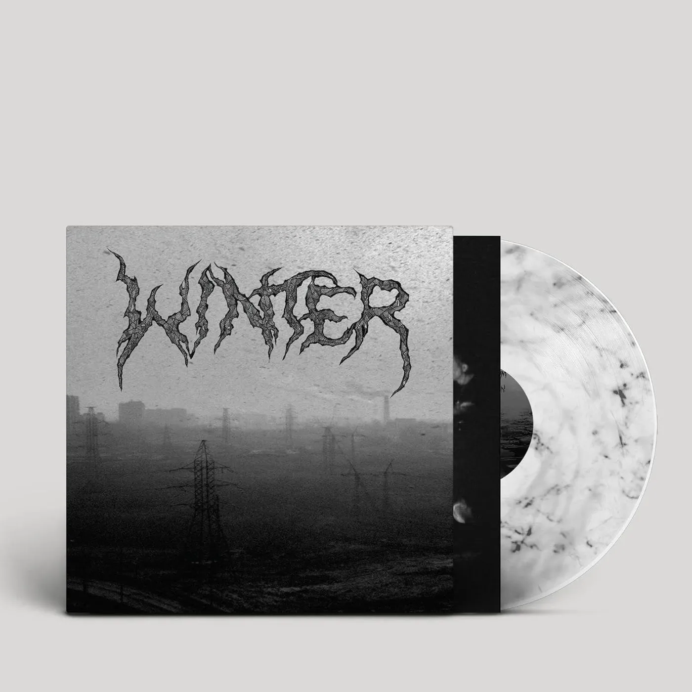 Winter Live In Brooklyn NY (White/Black Marble) Vinyl Record