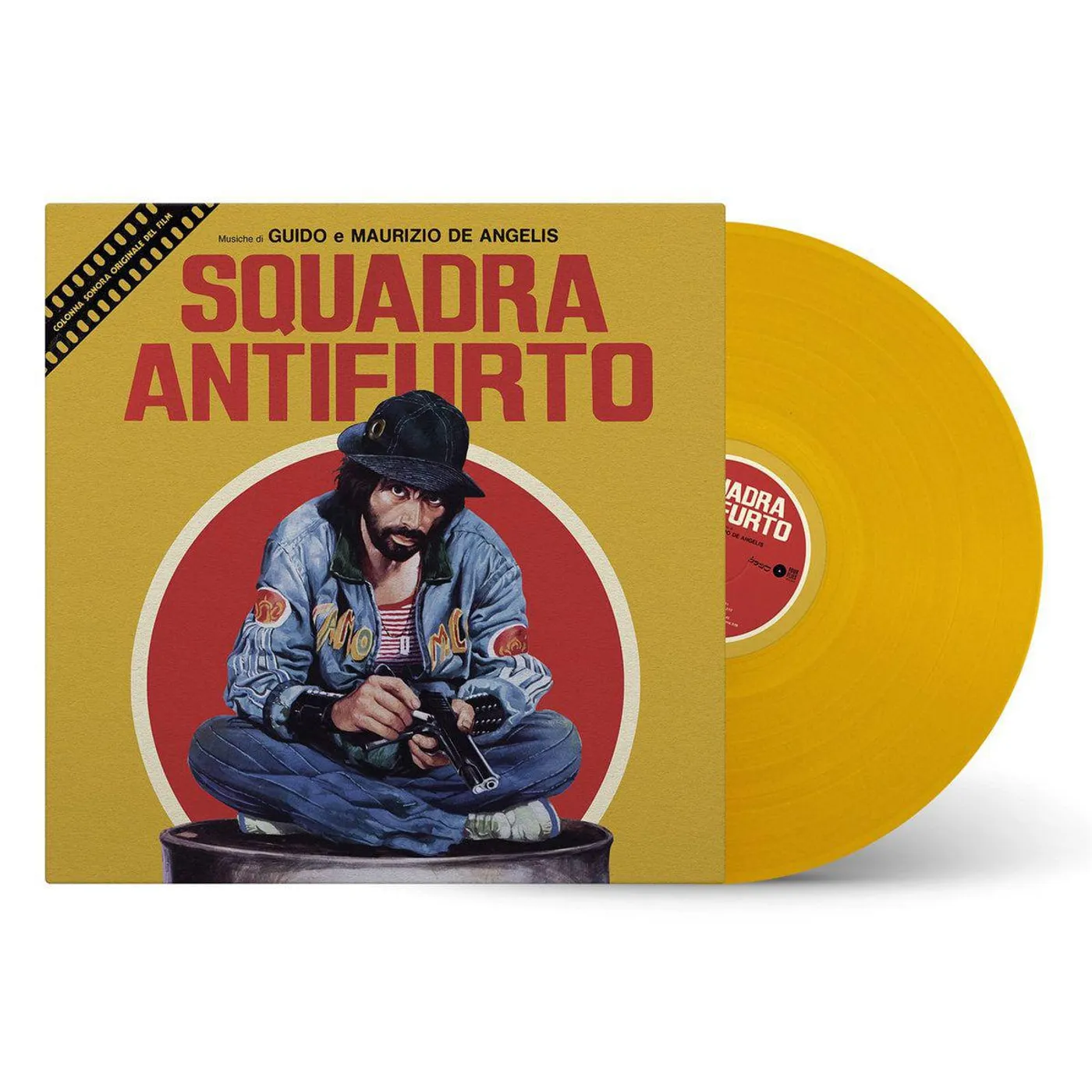Guido & Maurizio De Angelis Squadra Antifurto (Amber) Vinyl Record