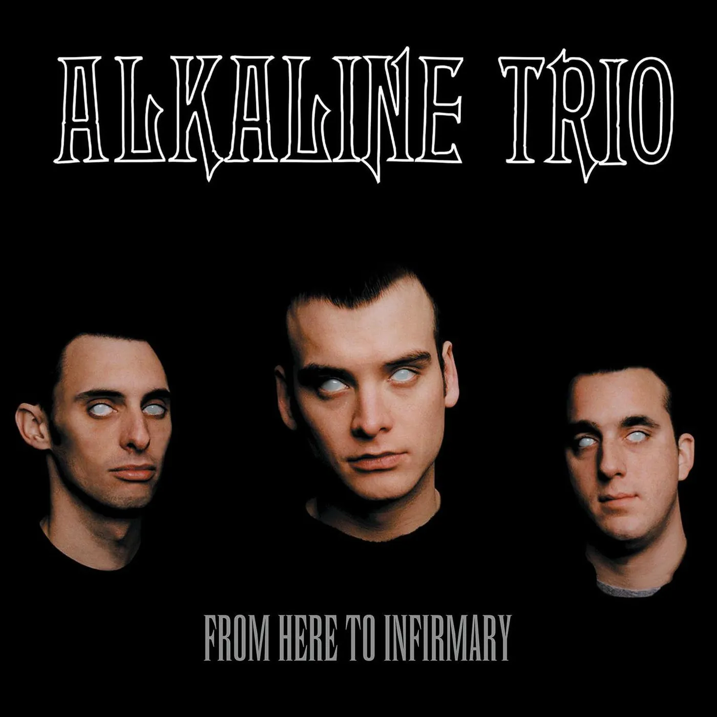 Alkaline Trio From Here to Infirmary (Black & Red Splatter) (X) Vinyl Record