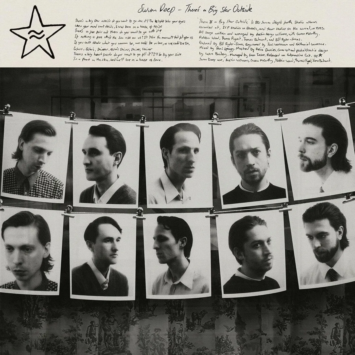 Swim Deep There's A Big Star Outside (Clear) Vinyl Record