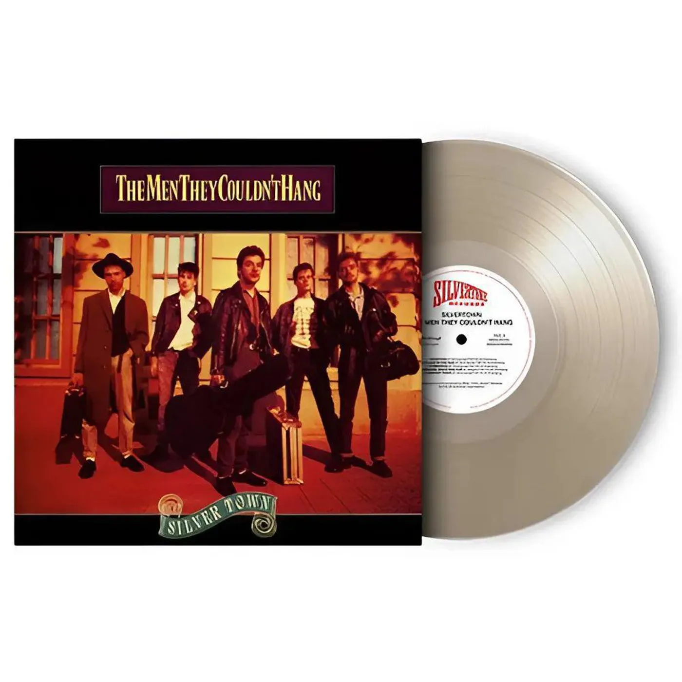The Men They Couldn't Hang Silver Town (Crystal Clear/180G) Vinyl Record