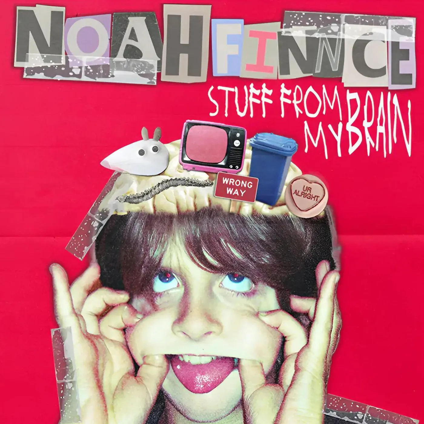 NOAHFINNCE Stuff From My Brain / My Brain After Therapy (Purple) Vinyl Record