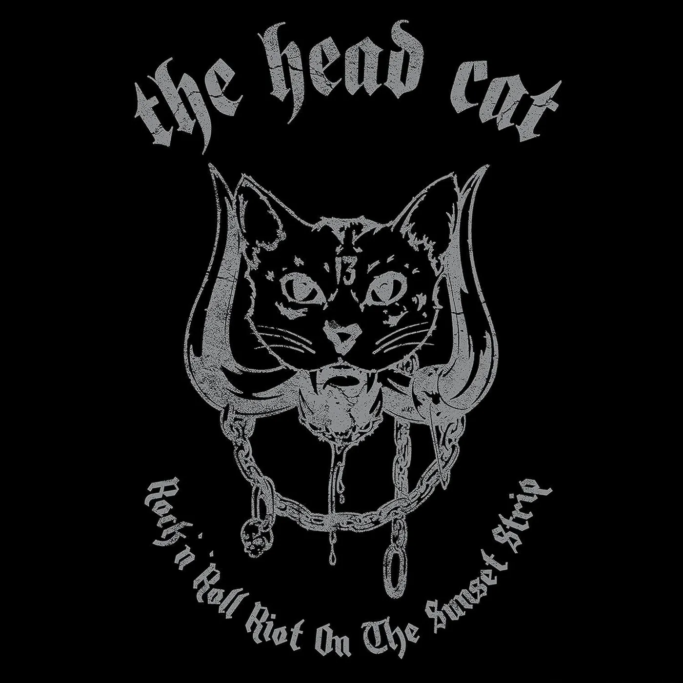 Head Cat Rock N' Roll Riot on the Sunset Strip (Silver) Vinyl Record