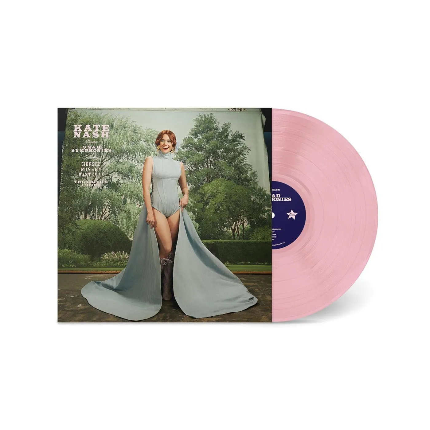 Kate Nash 9 Sad Symphonies (Baby Pink) Vinyl Record