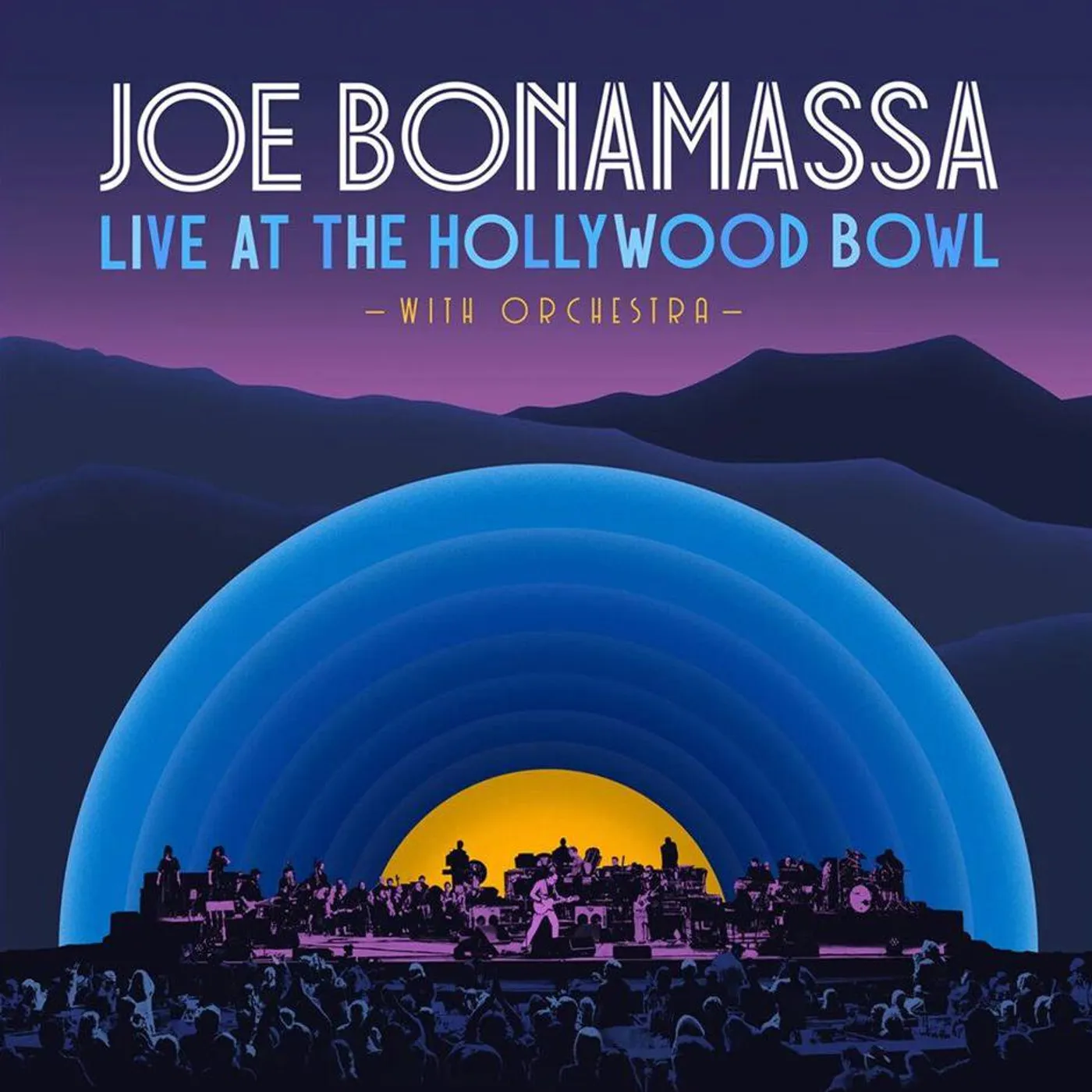 Joe Bonamassa Live At The Hollywood Bowl With Orchestra (2LP/180G/Blue Eclipse) Vinyl Record