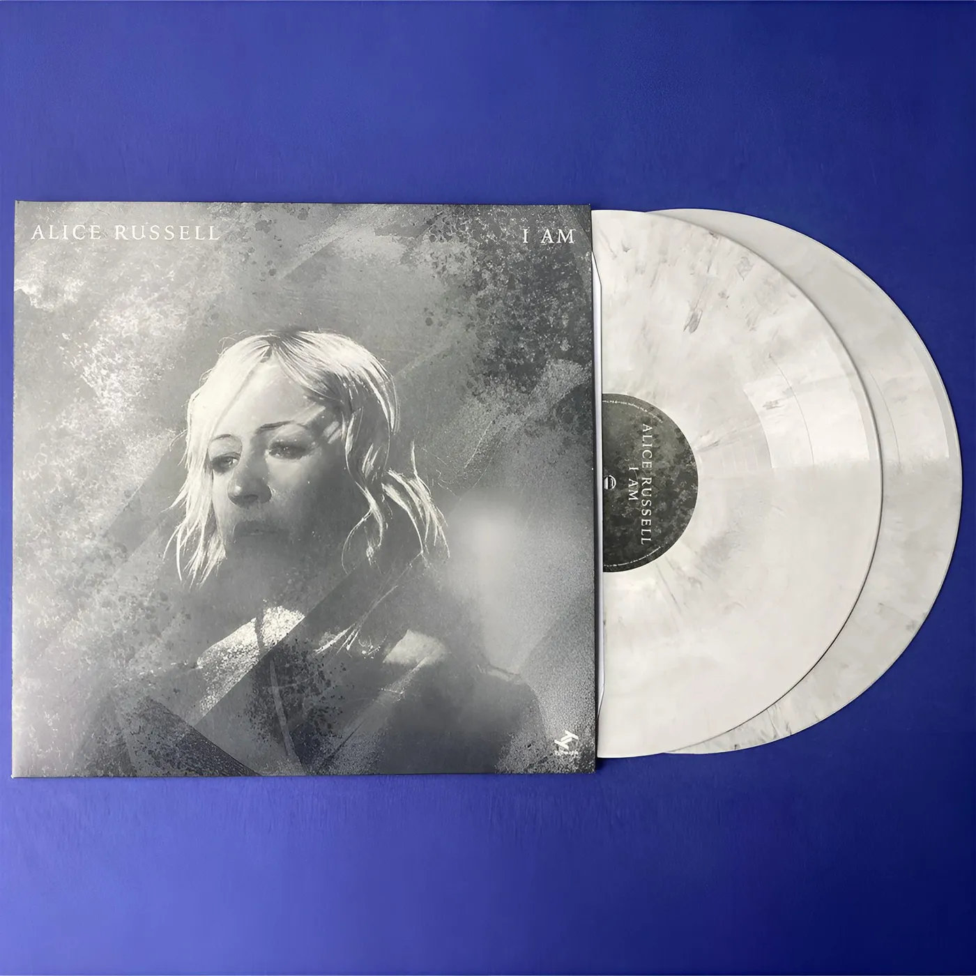 Alice Russell I Am (Black & White Marble) Vinyl Record