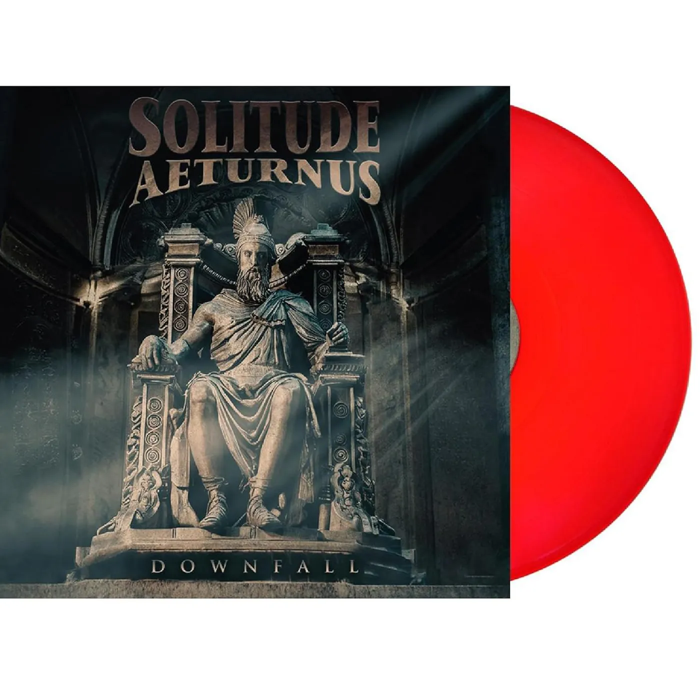 Solitude Aeturnus Downfall (Red) Vinyl Record