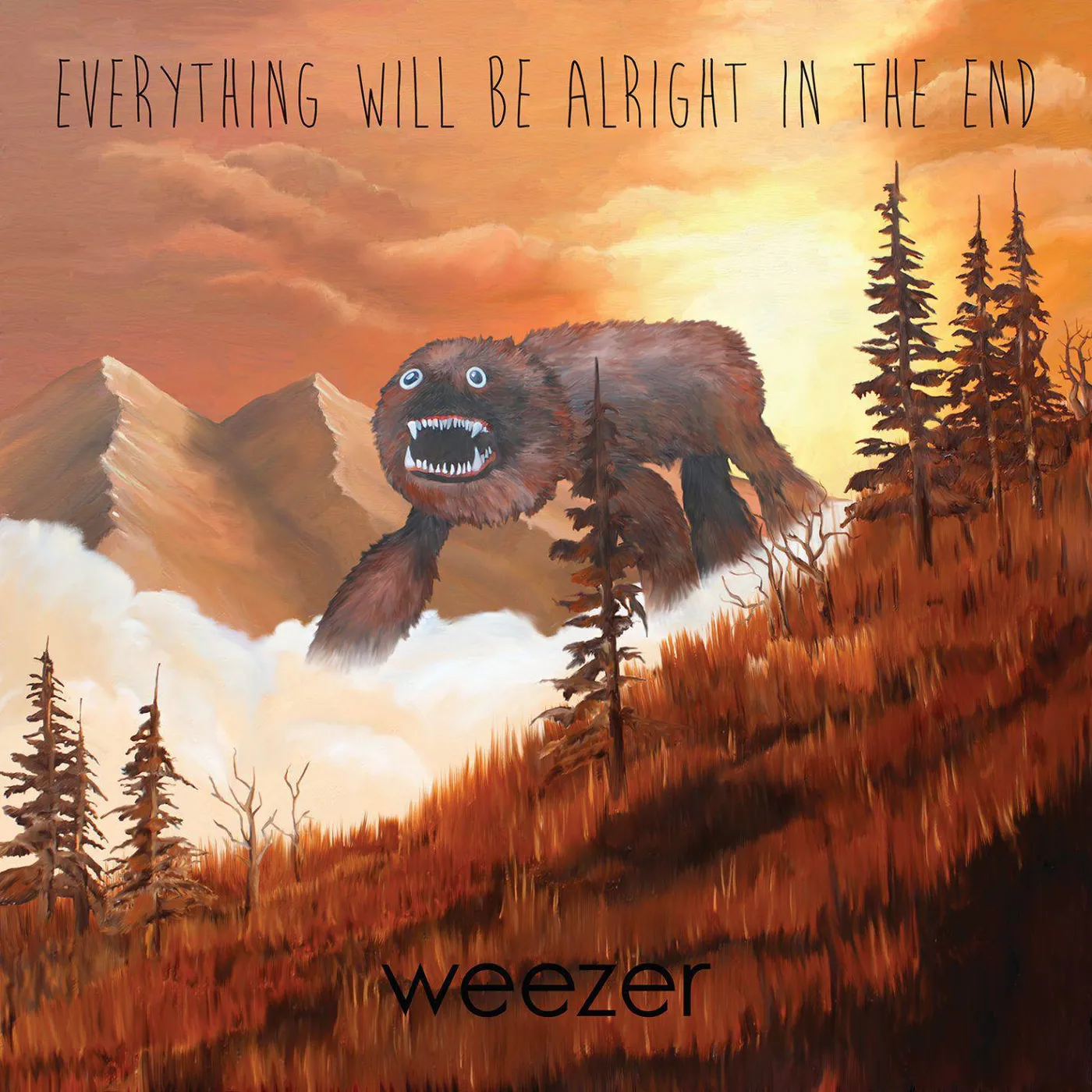 Weezer Everything Will Be Alright In The End Vinyl Record