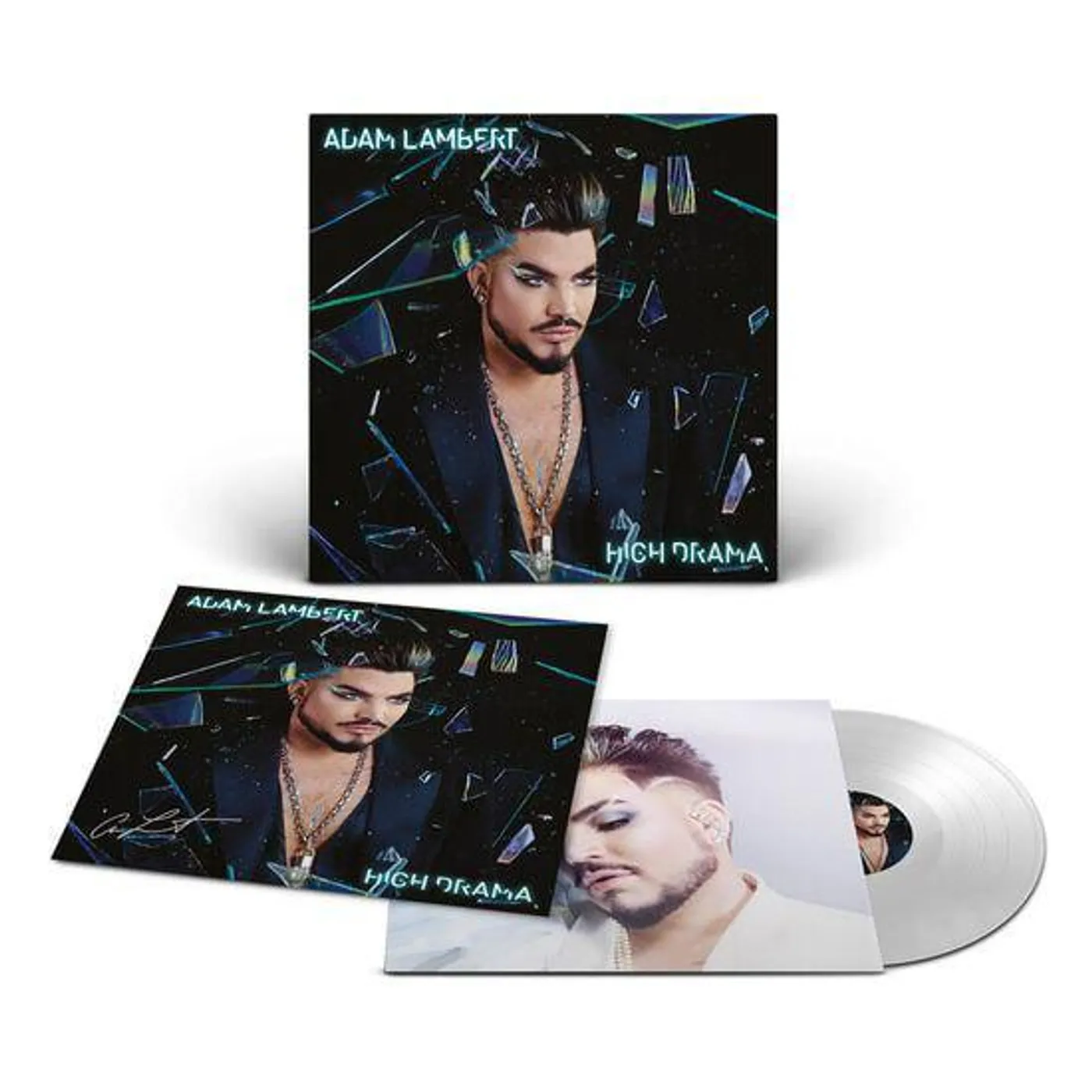 Adam Lambert High Drama (Clear) Vinyl Record
