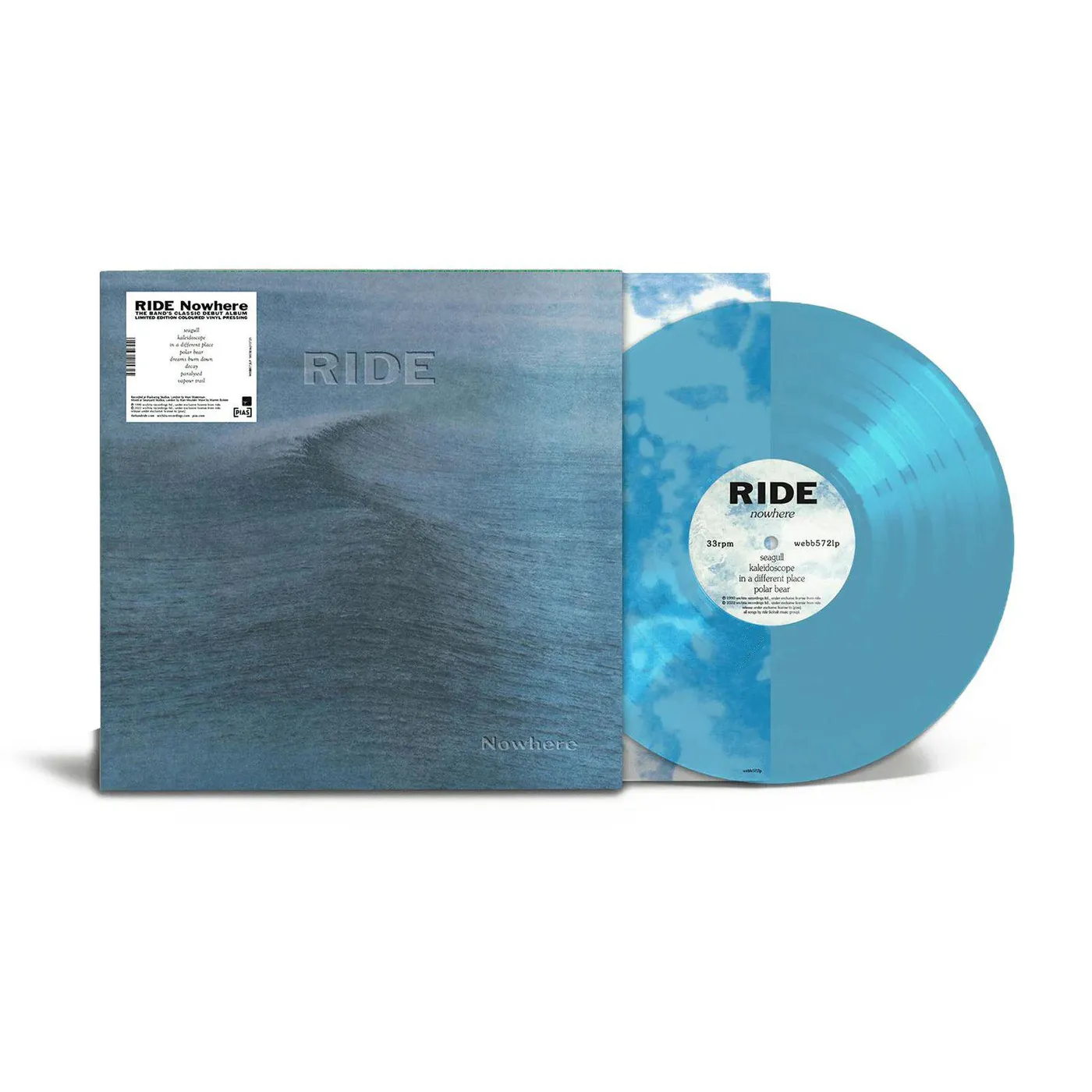 Ride Nowhere (Limited/Transparent Curacao) Vinyl Record