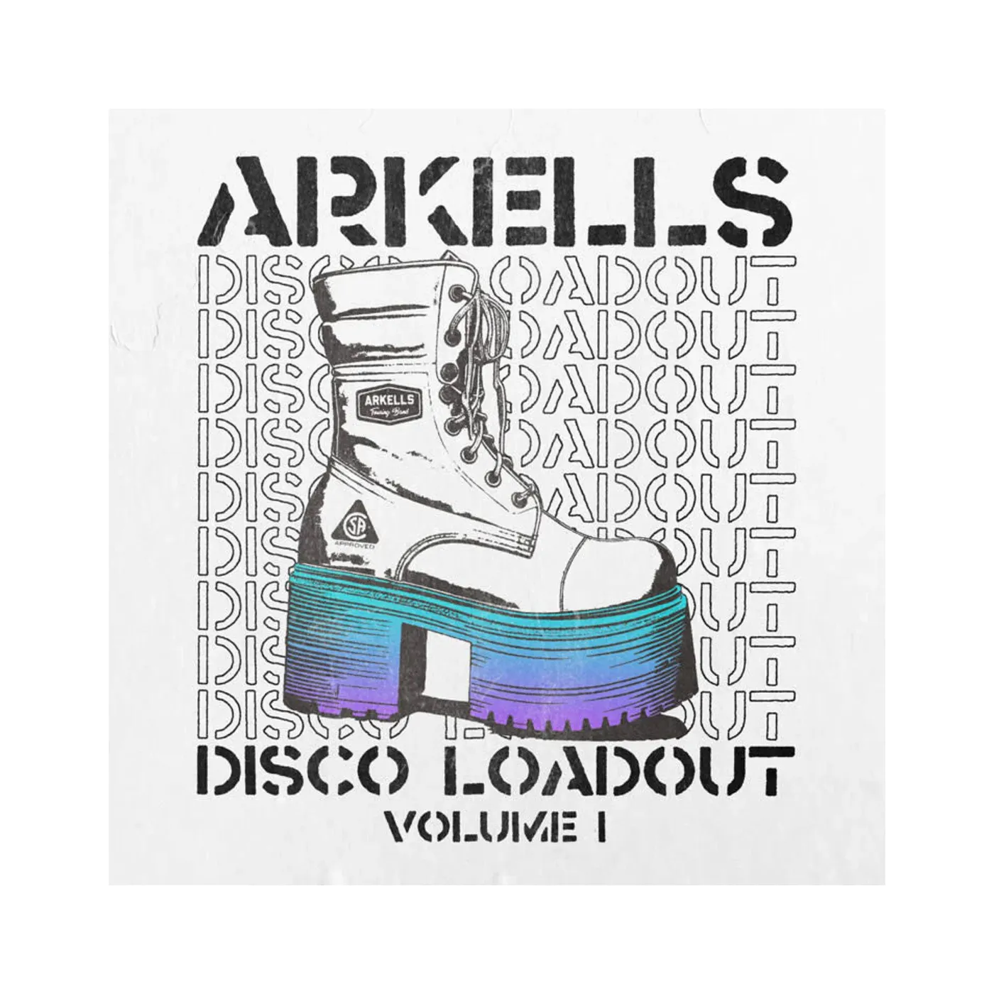 Arkells Disco Loadout (Volume 1) (Ultra Clear/Sky Blue/Violet Splatter) Vinyl Record