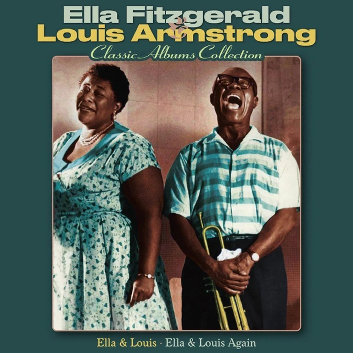 Ella Fitzgerald & Louis Armstrong Classic Albums Collection (3lp/solid Turquise) Vinyl Record