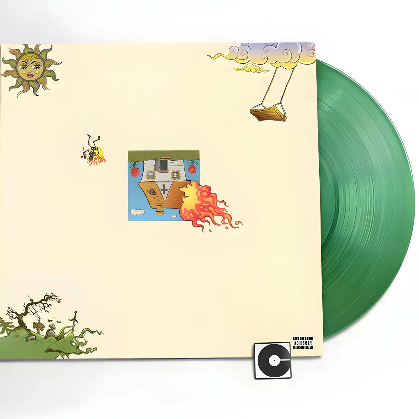 Rema Rave & Roses (X) (Transparent Green) Vinyl Record