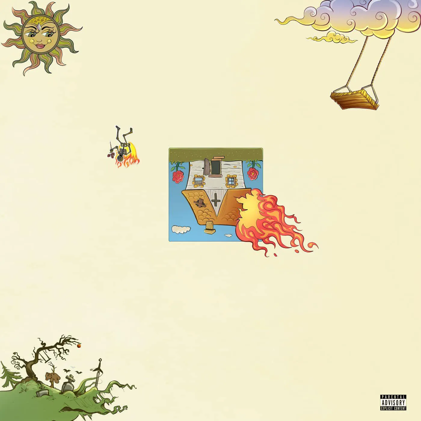 Rema Rave & Roses (X) (Transparent Green) Vinyl Record