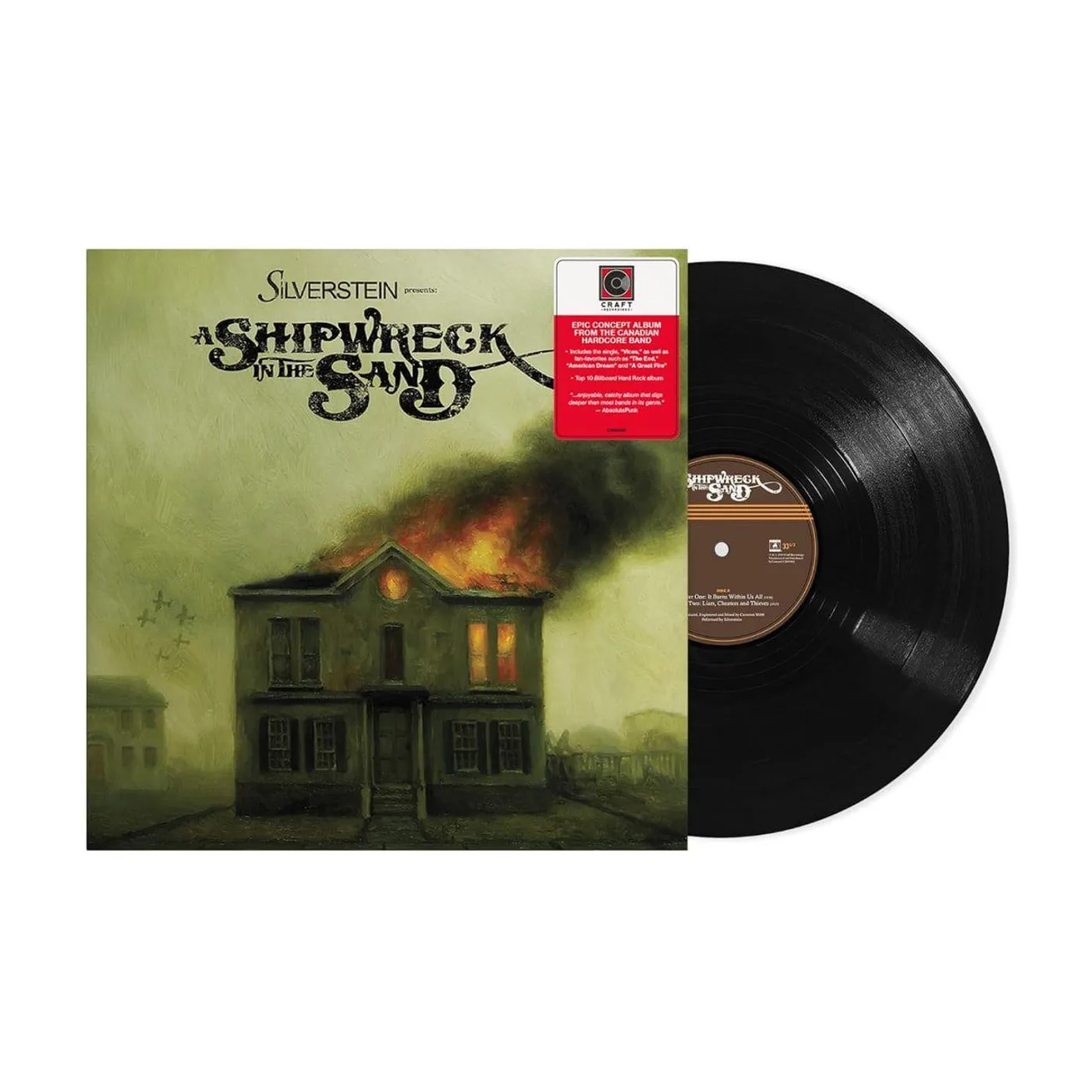 Silverstein SHIPWRECK IN THE SAND Vinyl Record