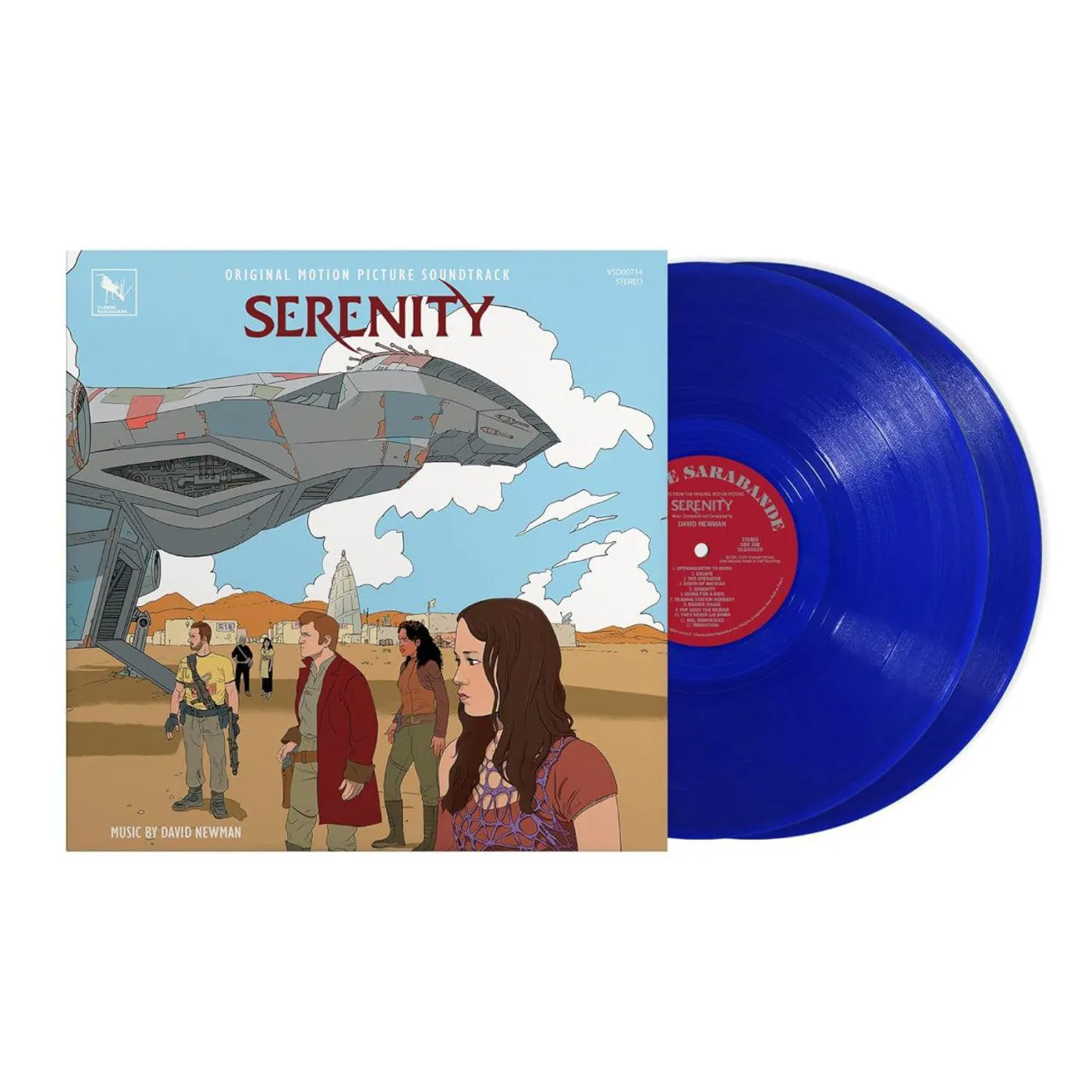 David Newman Serenity: OST (2LP/Translucent Blue) Vinyl Record