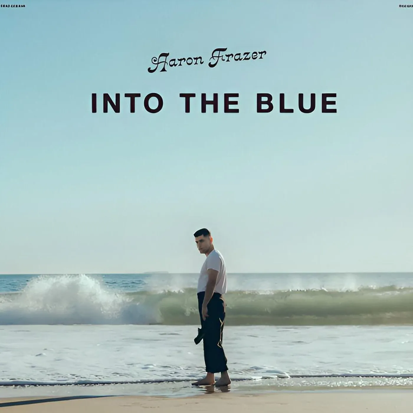 Aaron Frazer INTO THE BLUE (FROSTED COKE BOTTLE CLEAR VINYL) Vinyl Record