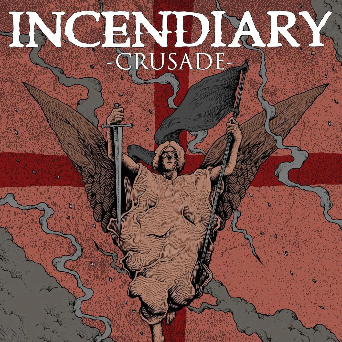 Incendiary Crusade (Red) Vinyl Record