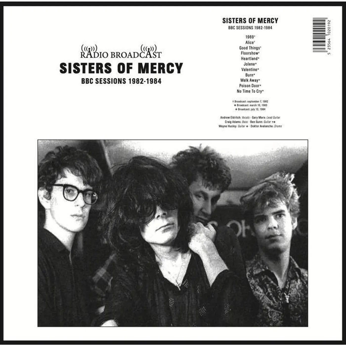 Sisters of Mercy BBC Sessions 1982-1984 Vinyl Record