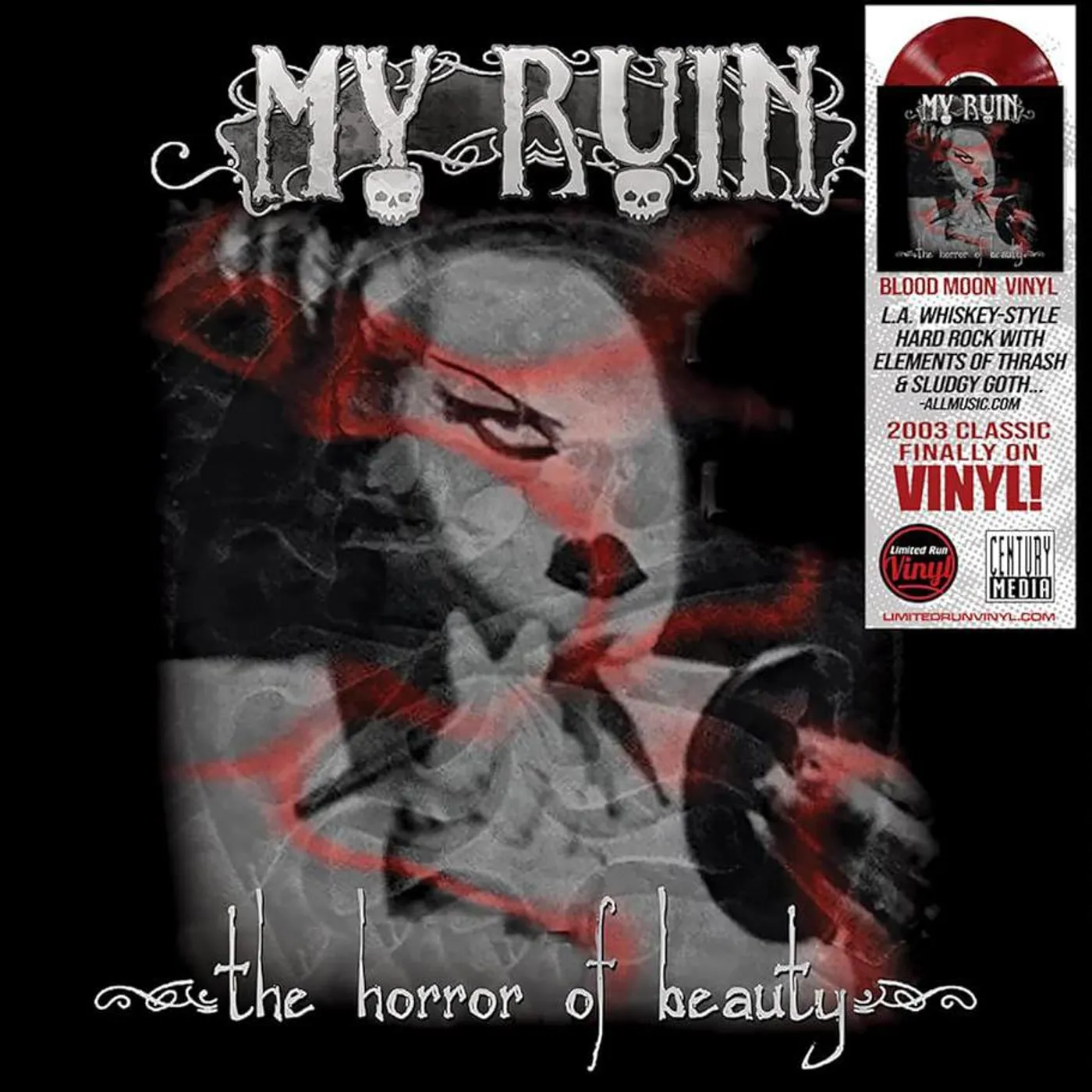 My Ruin Horror Of Beauty (Red) Vinyl Record
