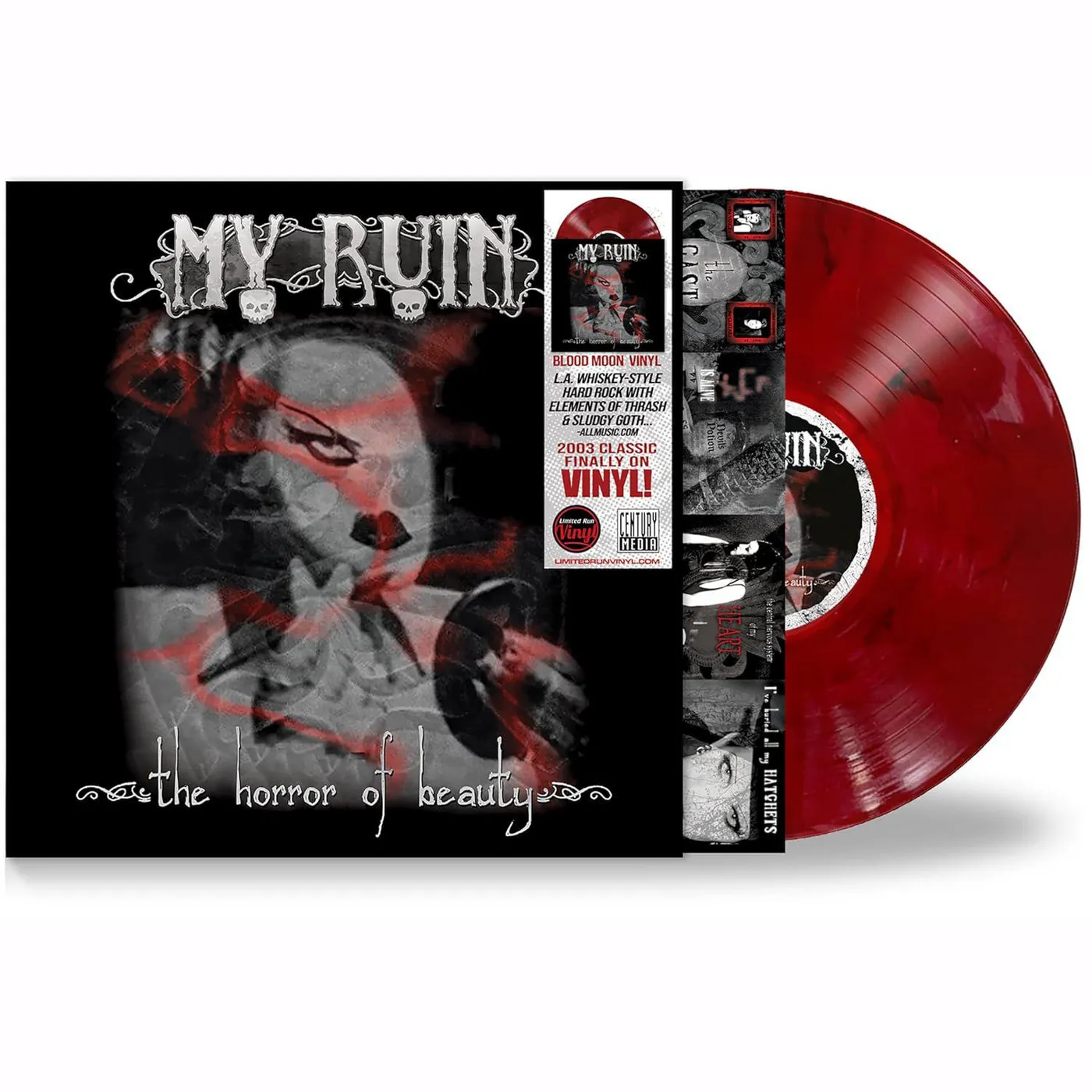 My Ruin Horror Of Beauty (Red) Vinyl Record