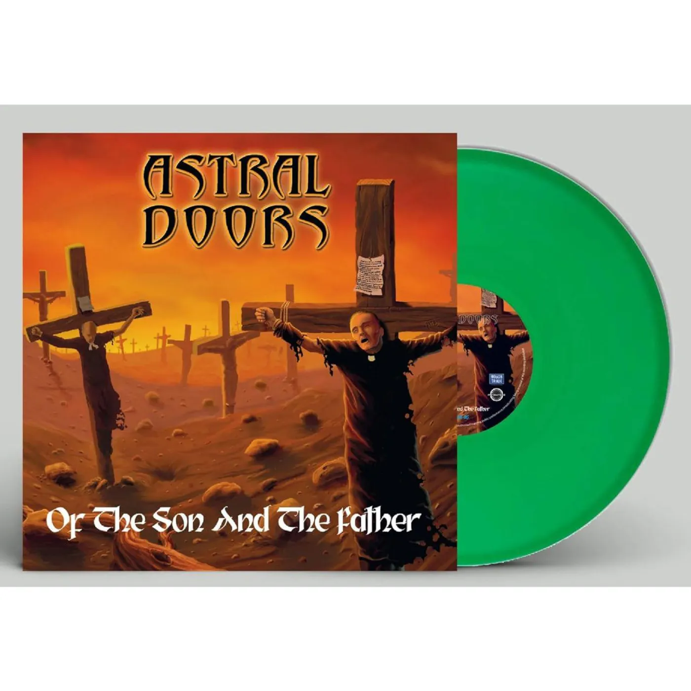 Astral Doors Of the Son and the Father (Green) Vinyl Record