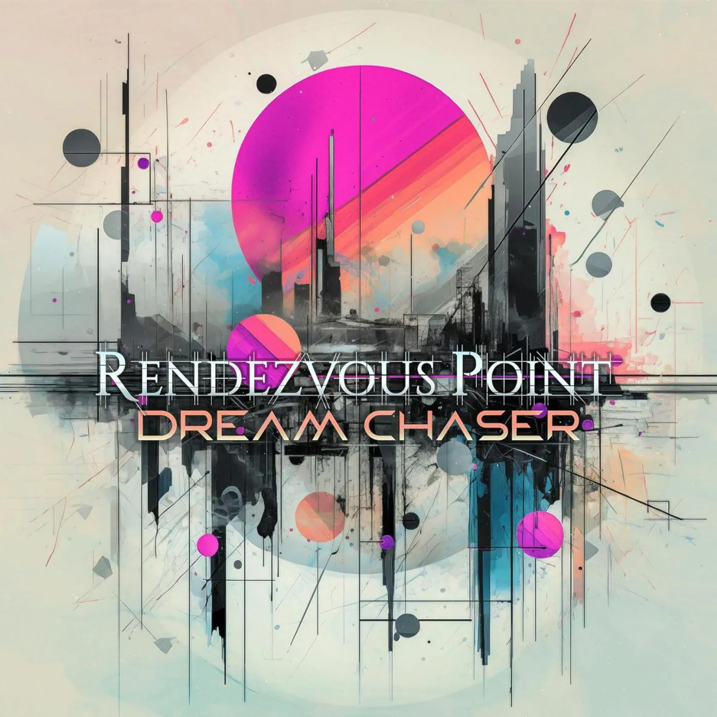 Rendezvous Point Dream Chaser (Splattered White-Viola) Vinyl Record