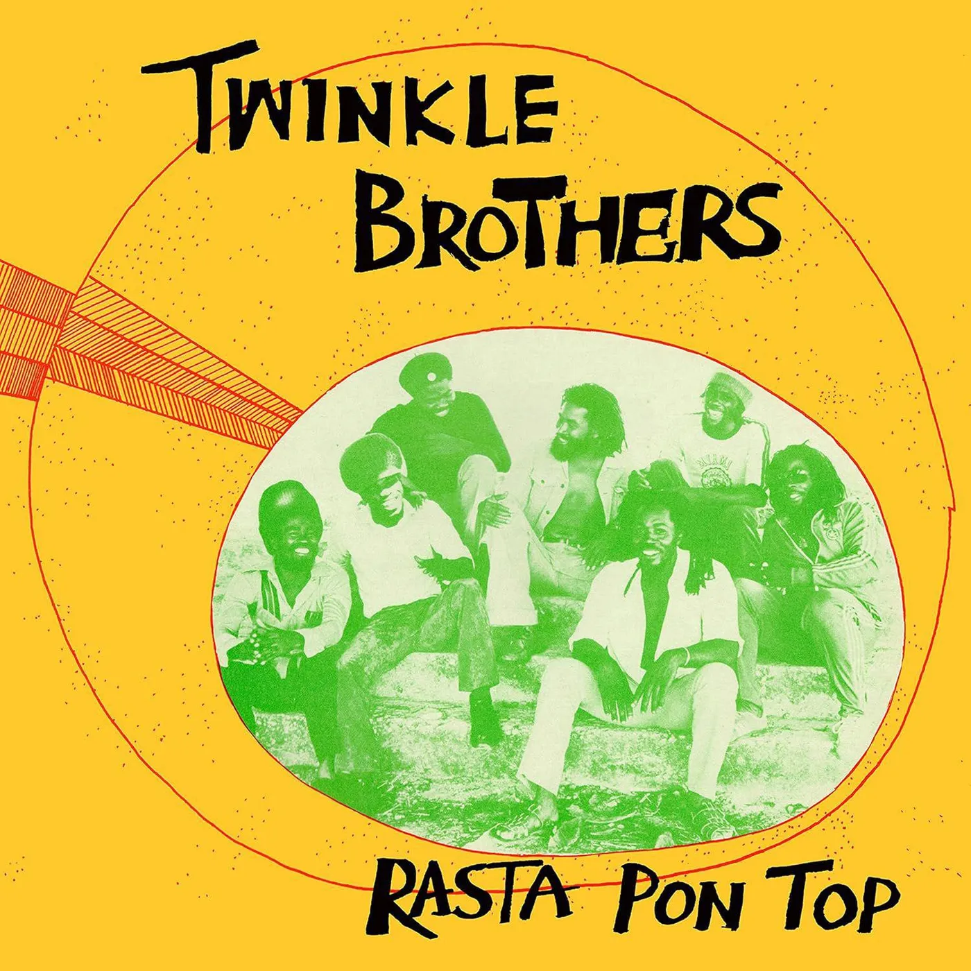 The Twinkle Brothers Rasta Pon Top (Red) Vinyl Record