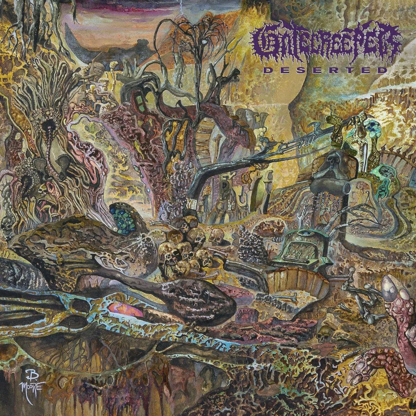 Gatecreeper Deserted (Custom Marble) Vinyl Record