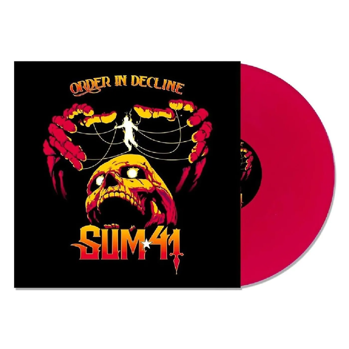 Sum 41 Order In Decline (Hot Pink) Vinyl Record