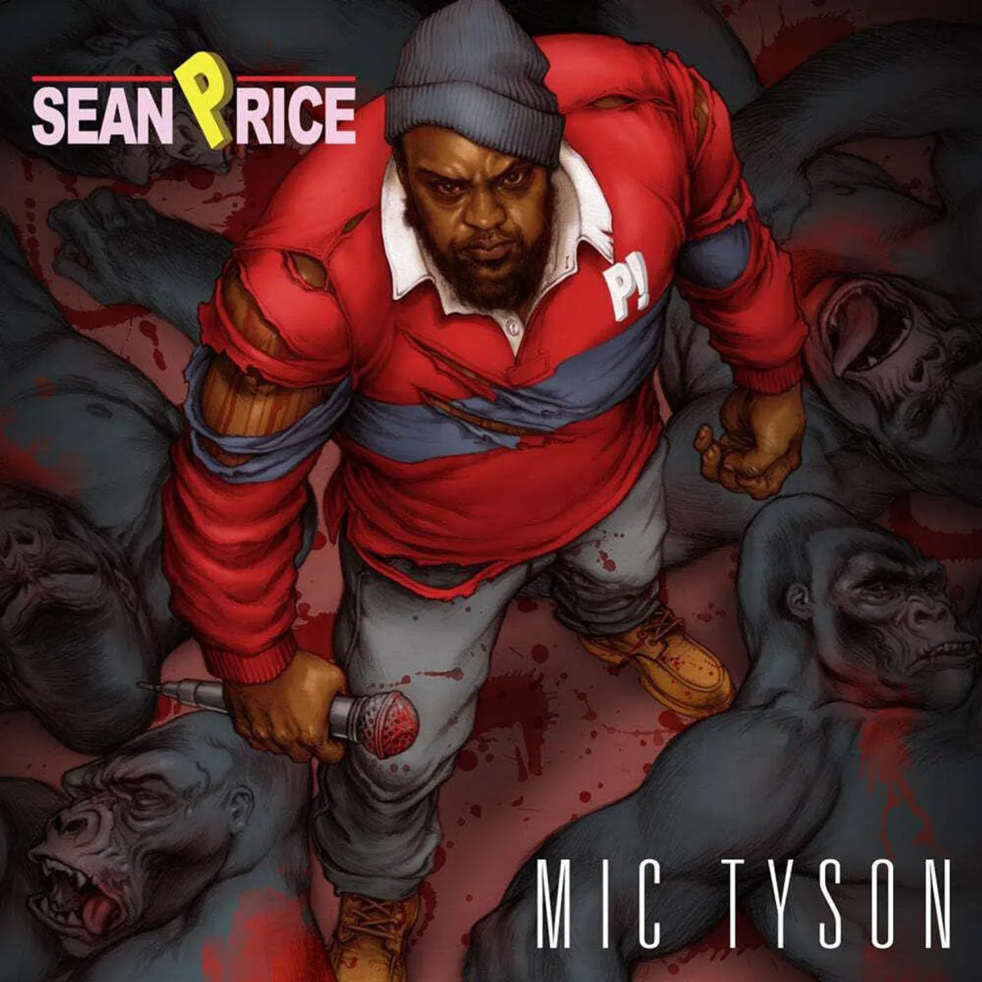 Sean Price Mic Tyson (2LP/Red & Black Splatter) Vinyl Record