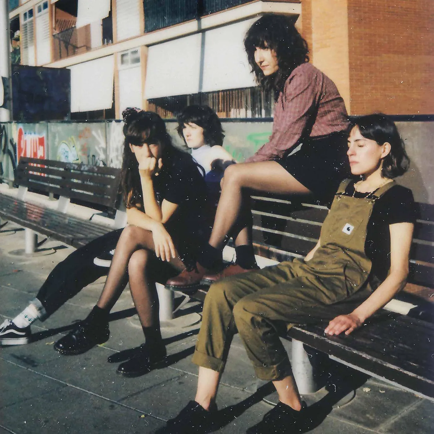 Melenas Dias Raros (Yellow & Black Splatter) Vinyl Record