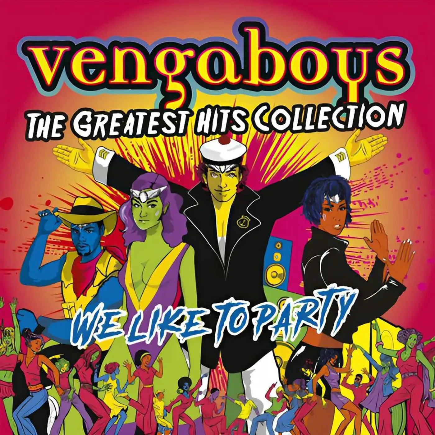 Vengaboys We Like To Party: The Greatest Hits Collection (Transparent Lime Green) Vinyl Record