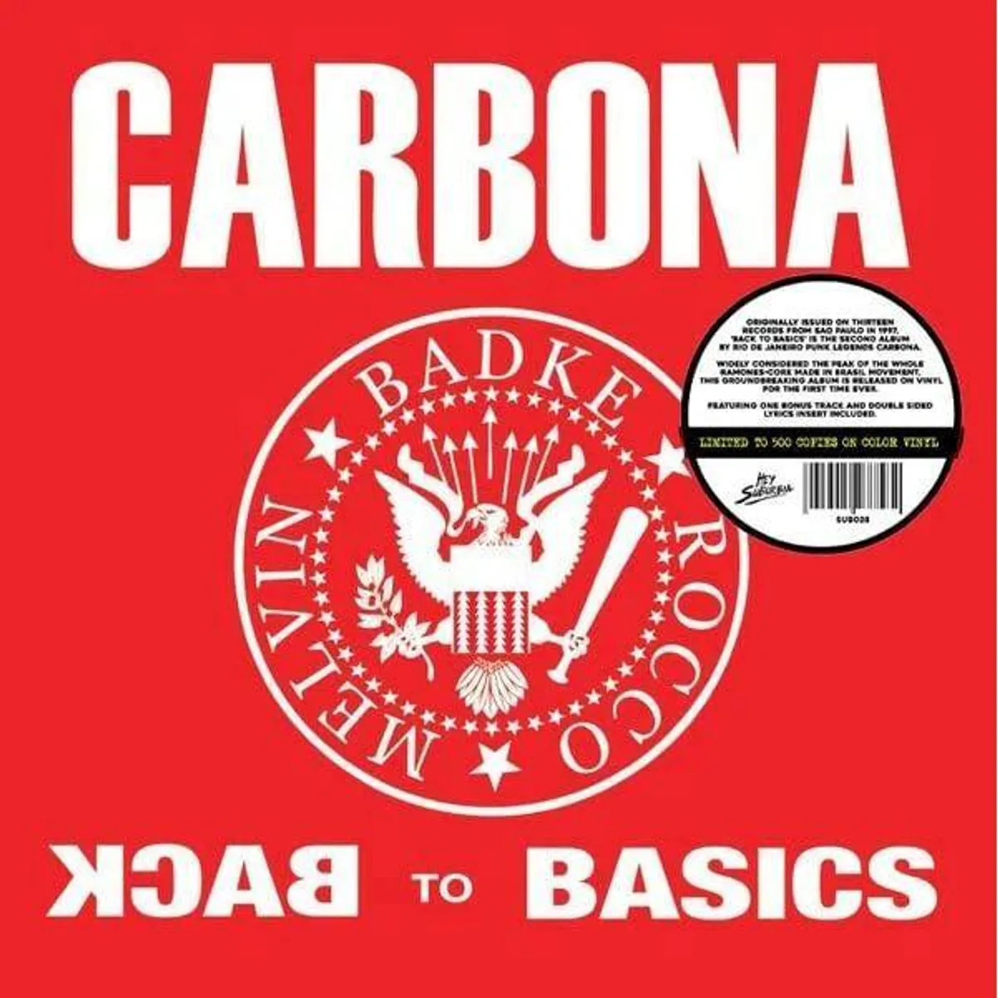 Carbona Back To Basics Vinyl Record
